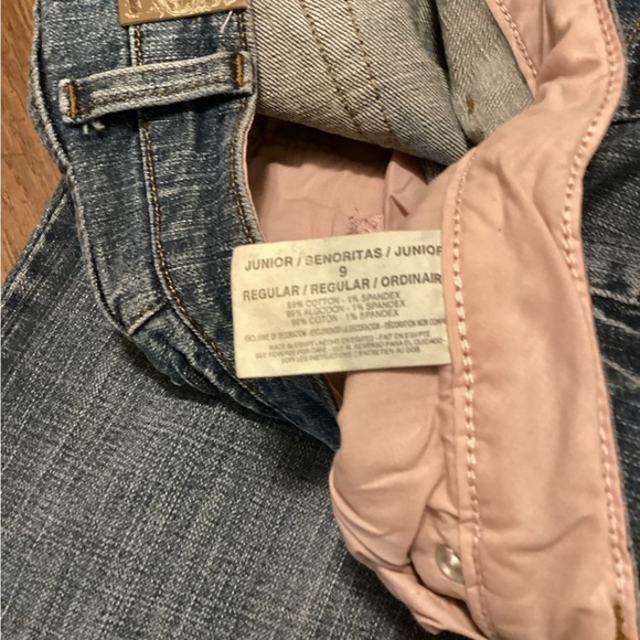 NWT L.e.i.  Size 9Junior Sophia Hiphugger Jeans - Picture 6 of 7